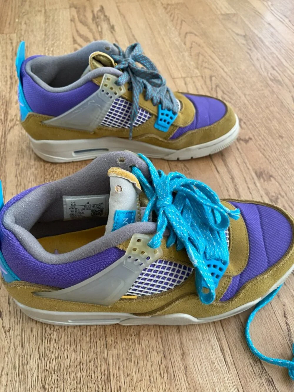 Nike Union LA x Air Jordan 4 Retro 'Desert Moss' sneakers